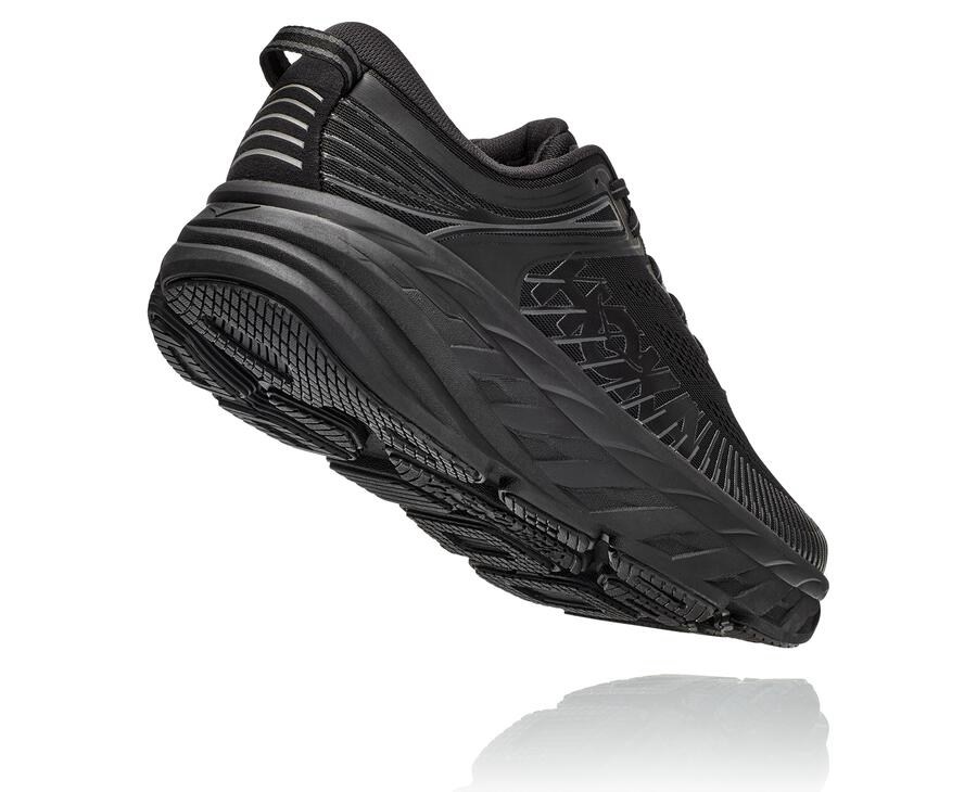 Chaussure Running Hoka One One Bondi 7 Homme - Noir - CSE-987652